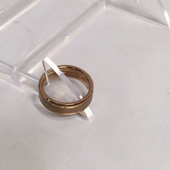 SPOSO TUNGSTEN CARBIDE MEN ENGAGEMENT WEDDING BAND SIZE 13-13.5 - Picture 4 of 5